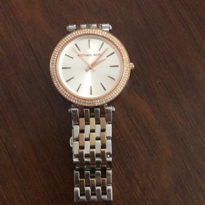 Michael Kors three tone watch